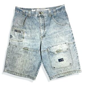 Vintage 90s/Y2K Paco Baggy Denim Shorts / Jorts